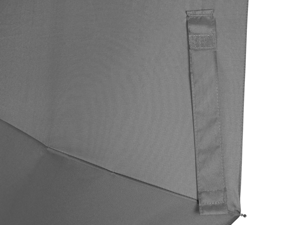 Зонт-автомат складной Reviver, светло-серый-6