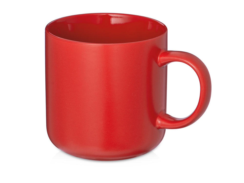 Кружка матовая Rita, 410мл, красный-0
