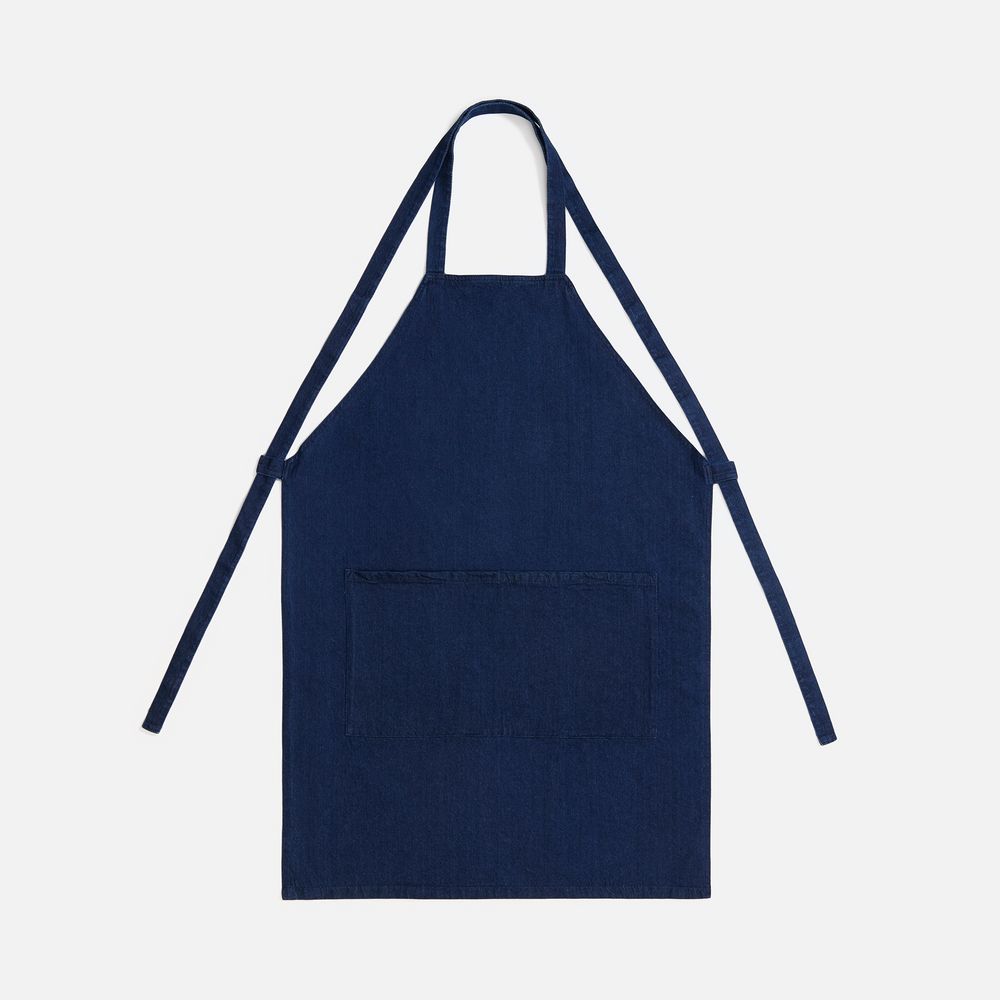 Фартук джинсовый E2, синий-0