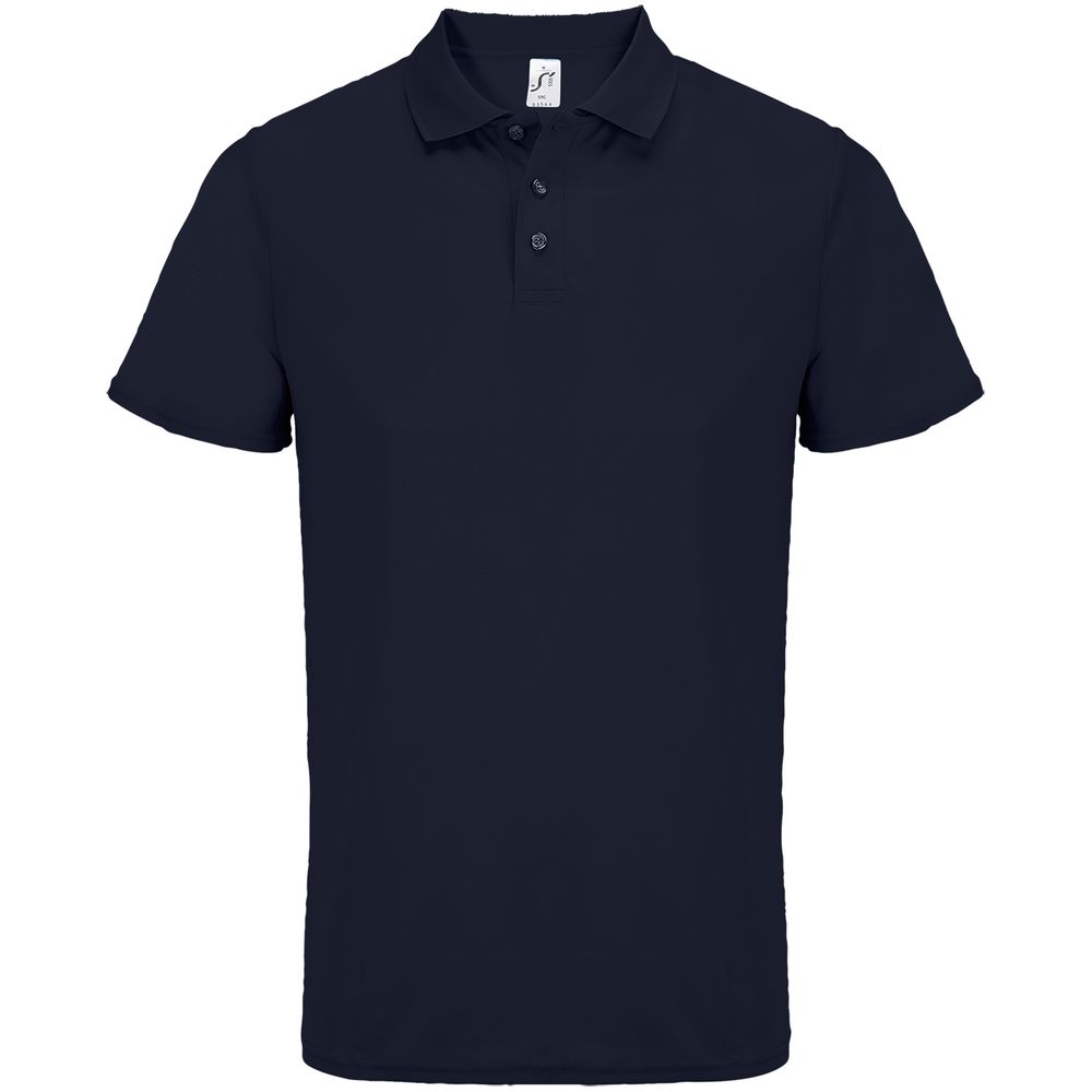 Рубашка поло унисекс Pitcher, кобальт (темно-синяя)-0