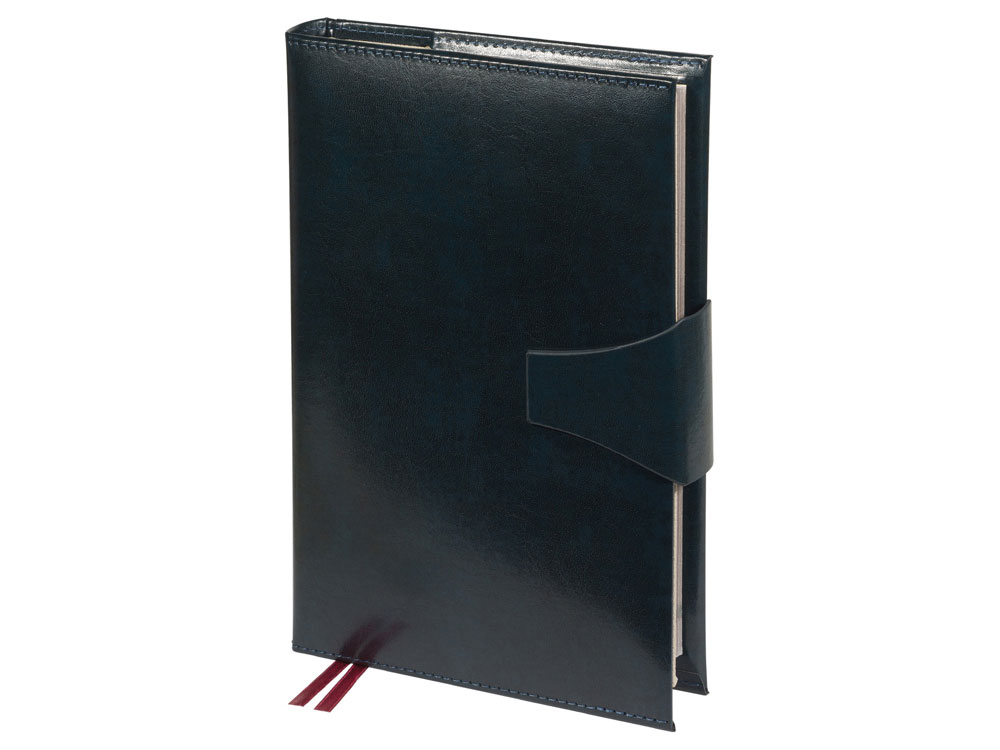 Ежедневник полудатированный А5 Windsor, синий-0