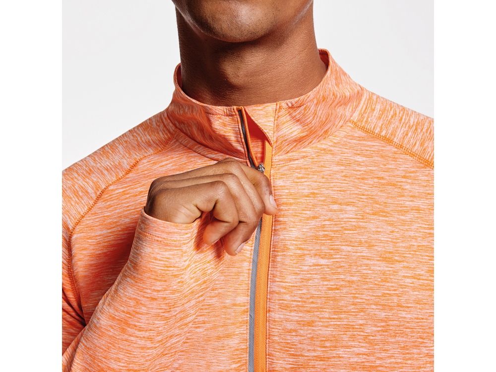 Толстовка Melbourne, оранжевый меланж-4