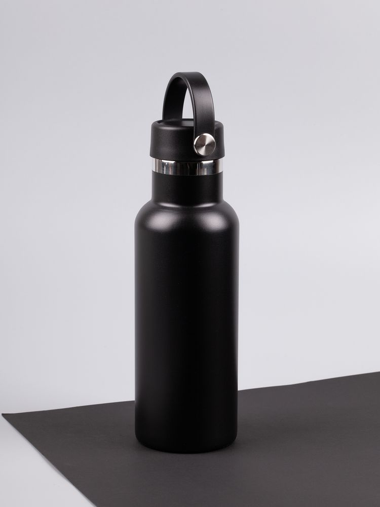 Термобутылка Bidon, черная-3