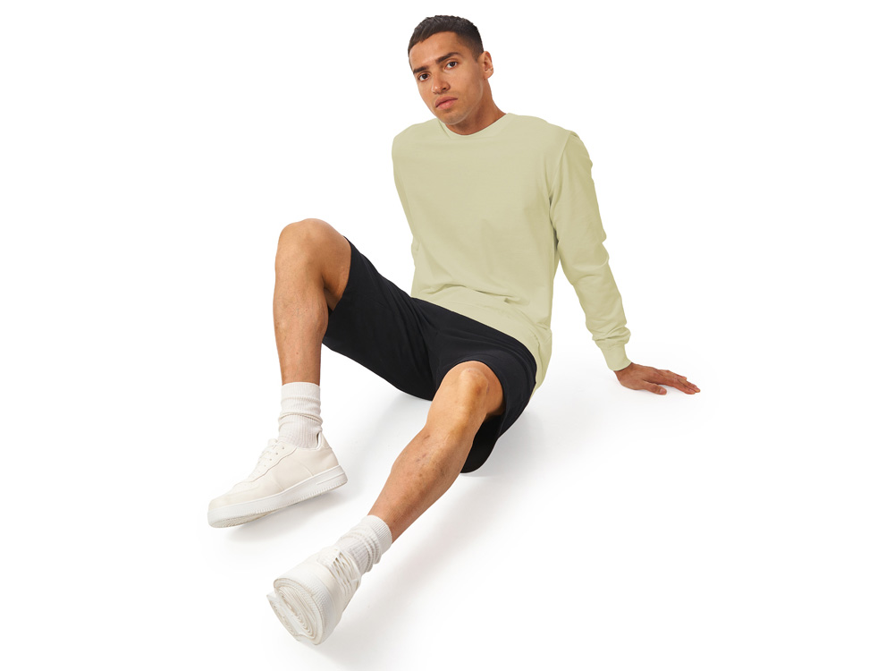 Свитшот Warsaw 220гр, унисекс, оливковый-3