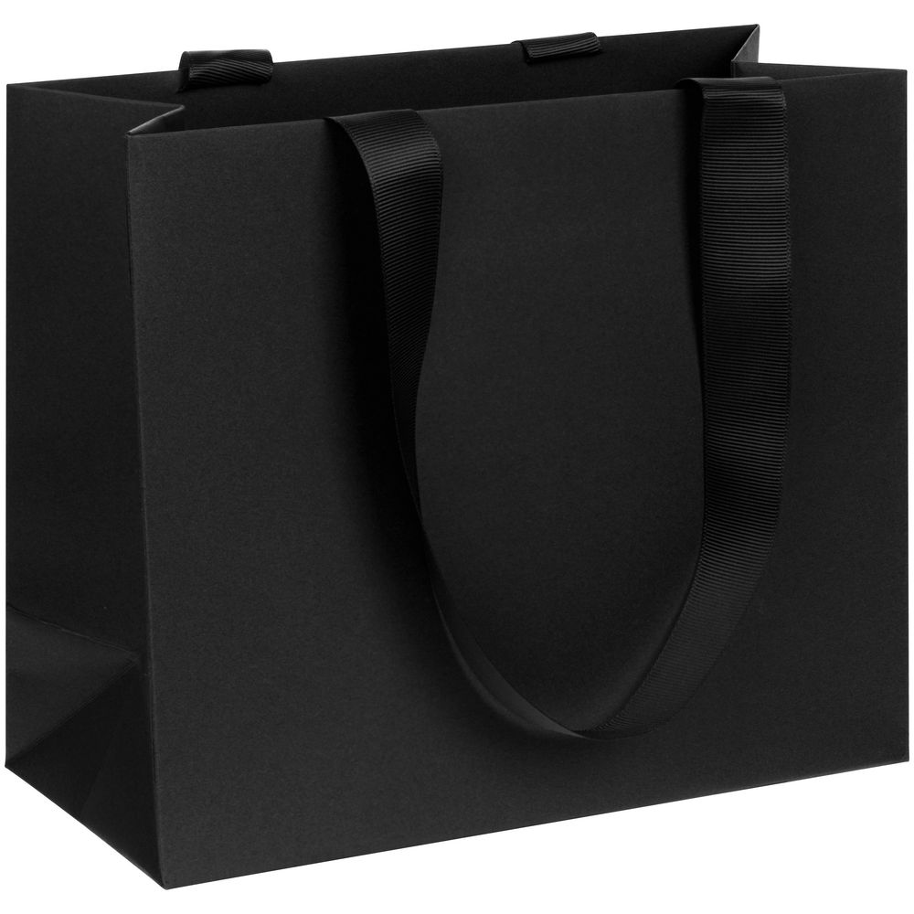 Пакет бумажный Manilla S, черный-0