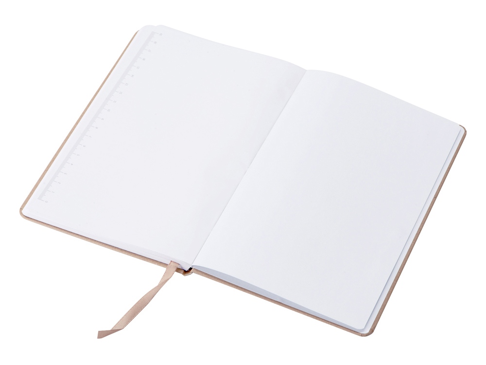 Блокнот из крафта и каменной бумаги А5 Fleekstone, твердая обложка, крафтовый-4