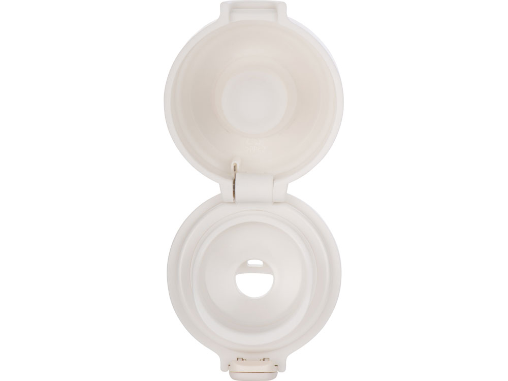 Вакуумная термокружка Waterline c кнопкой Guard, 400 мл, белый-5