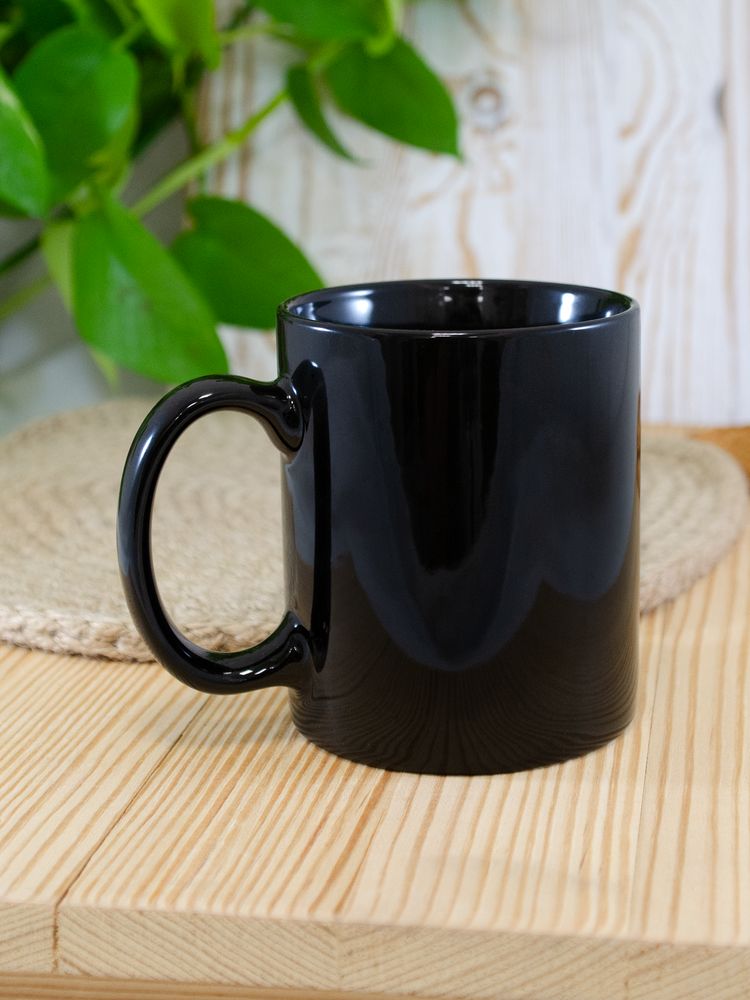 Кружка Promo, черная-2