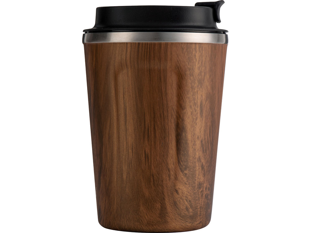 Термокружка CAFe COMPACT, 380 мл, wood-6