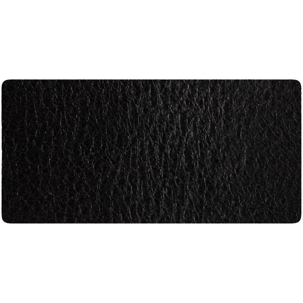 Лейбл кожаный Tuken, S, черный-1