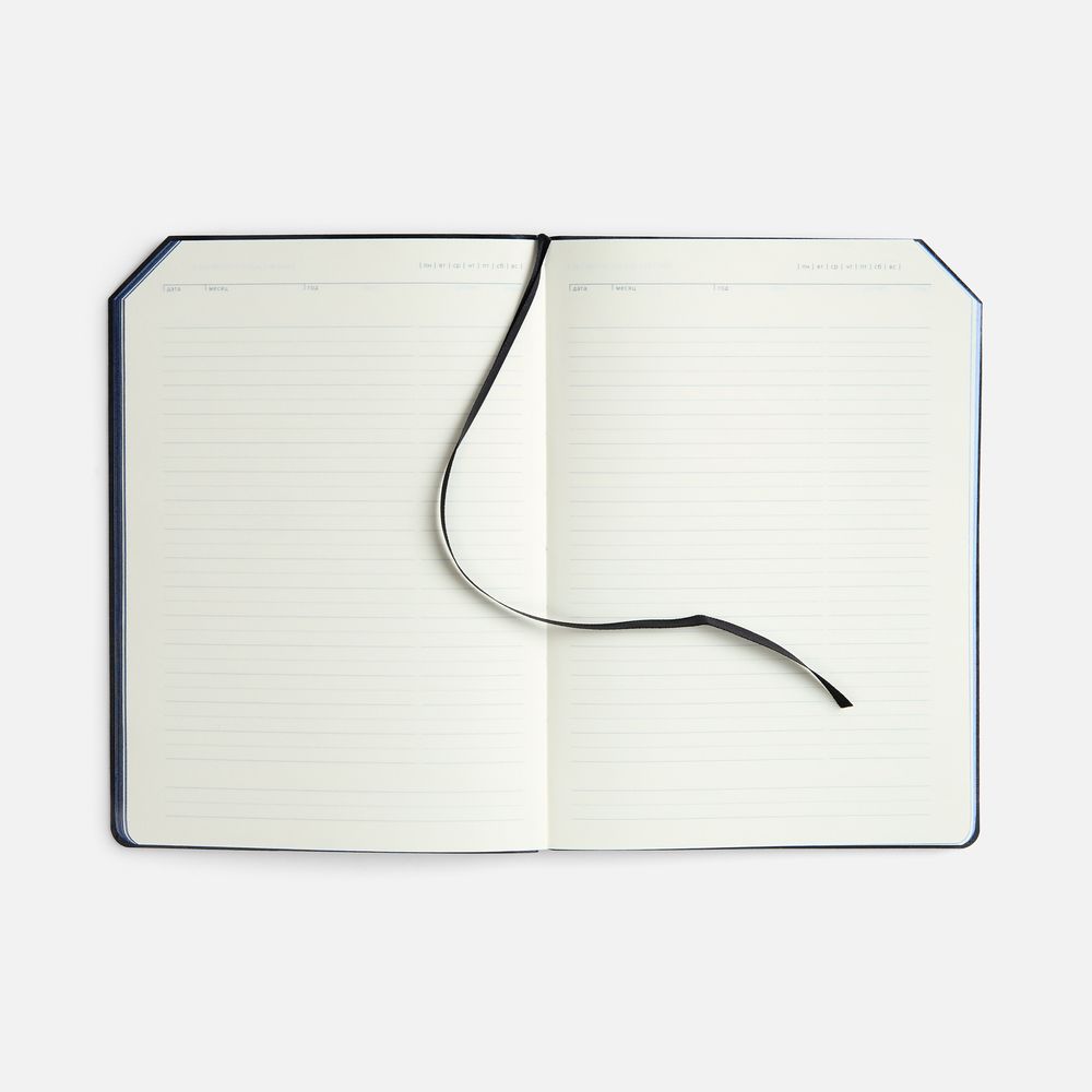 Ежедневник Espresso, недатированный, синий-5