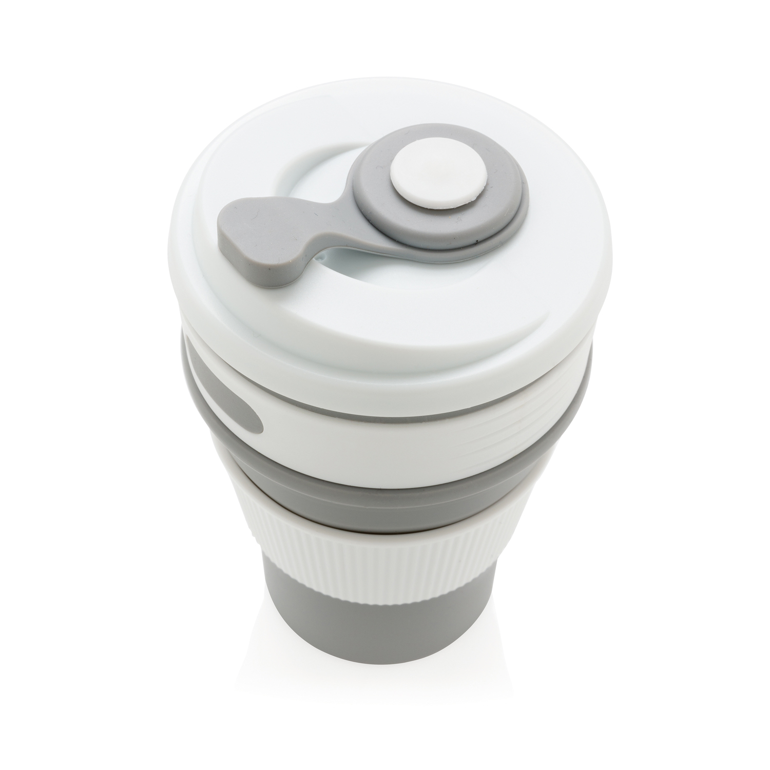 Складная силиконовая термокружка-1