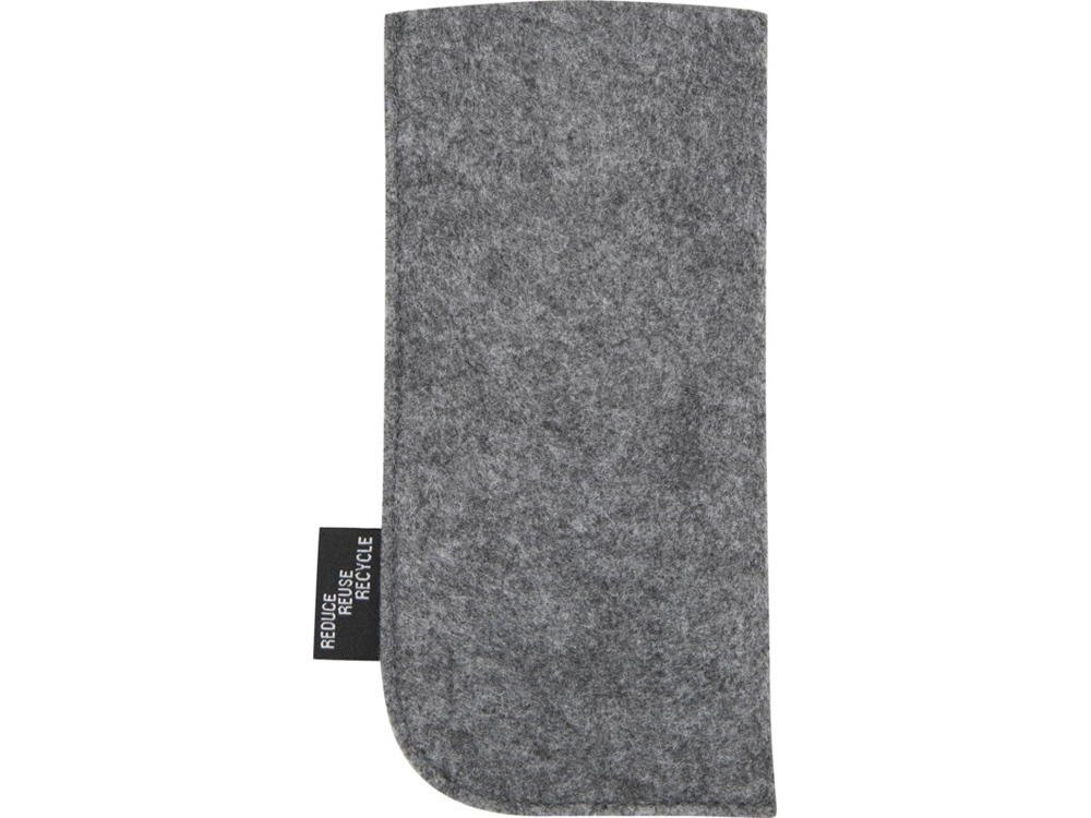 Чехол для очков Felta из материалов, переработанных согласно стандарту GRS, средне-серый-2