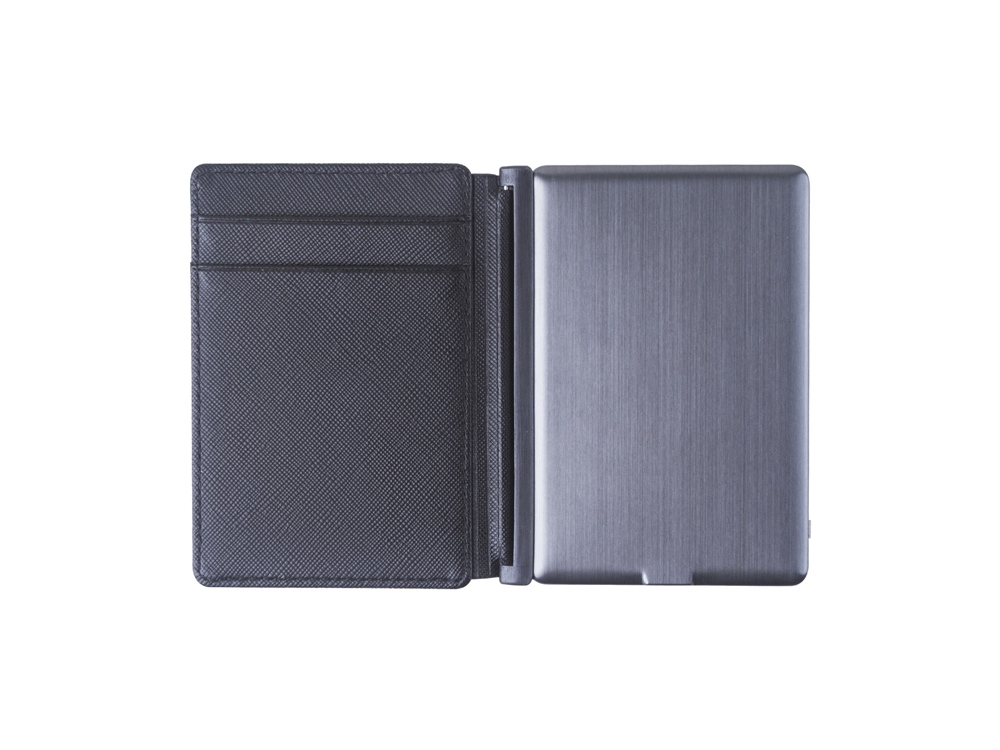Портмоне с зарядным устройством INE, 3000 mAh, черный-1