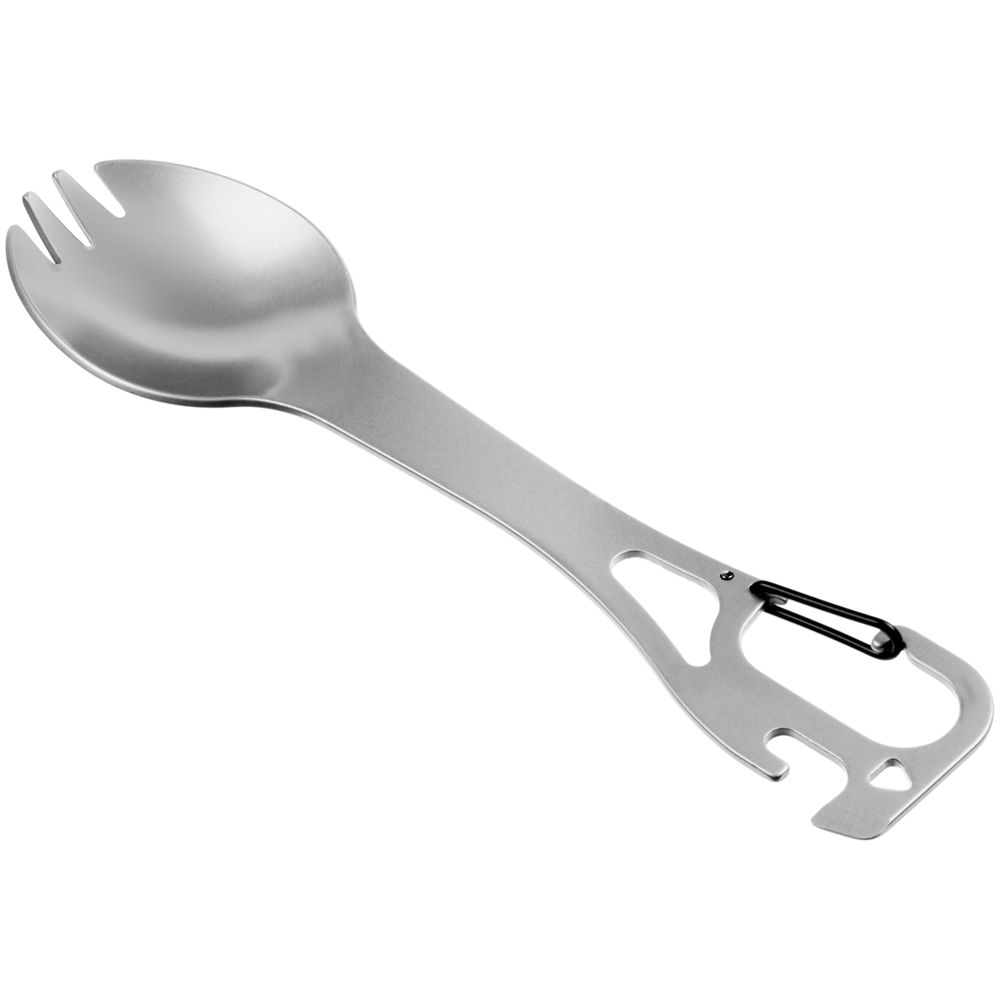 Походный столовый прибор Twin Win, стальной-0