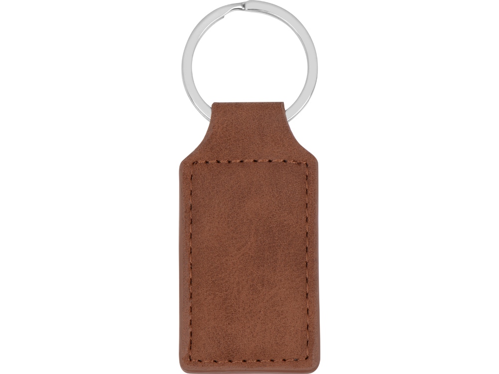 Брелок Alen прямоугольный, коричневый-1