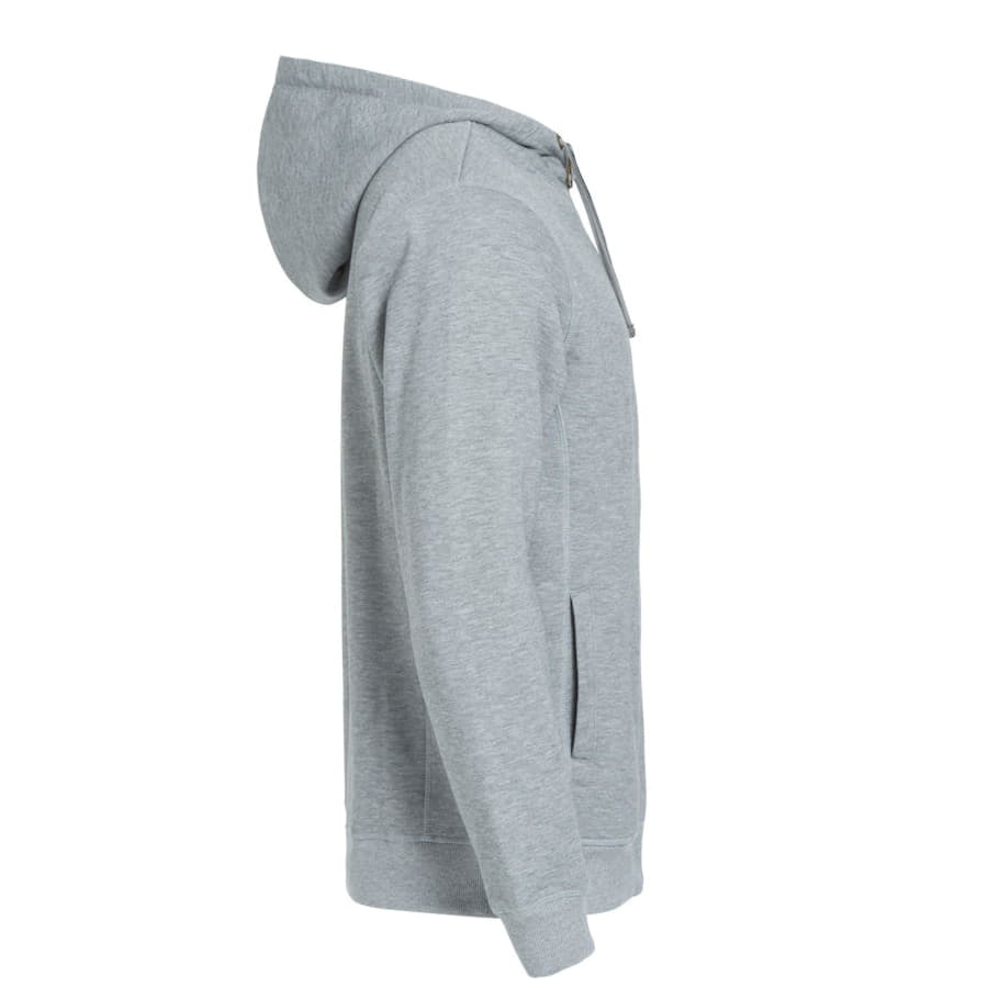 Толстовка мужская CLASSIC HOODY FULL ZIP 300, серый меланж-5