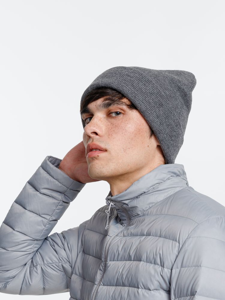 Шапка Urban Flow, темно-серый меланж-3