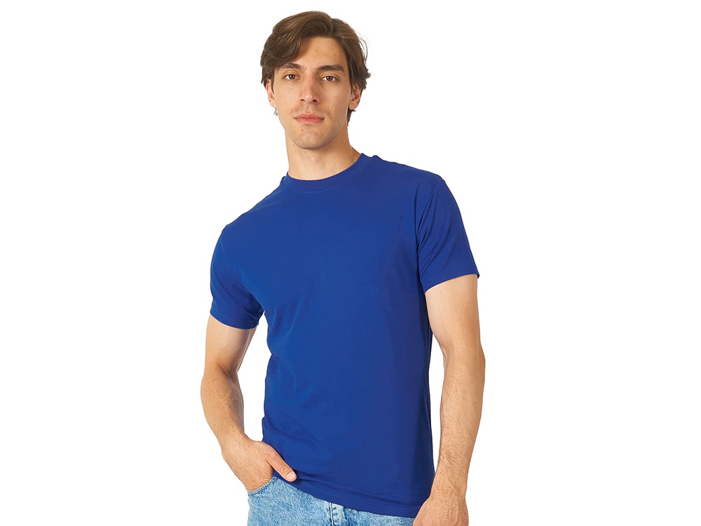 Футболка HD Fit короткий рукав с эластаном, классический синий-0