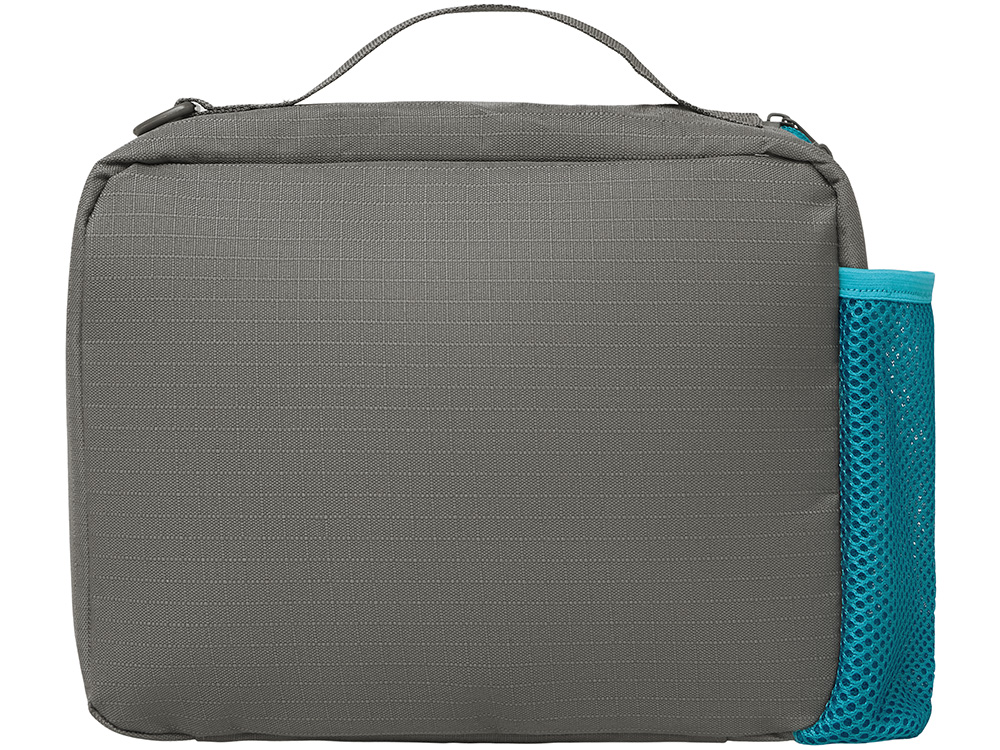 Изотермическая сумка-холодильник Breeze New для ланч-бокса, серый/голубой-2