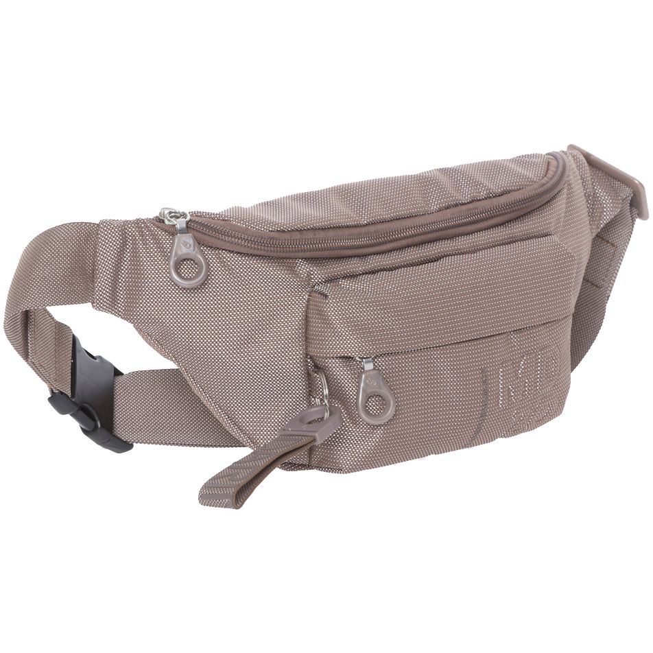 Сумка поясная MD20, серо-коричневая-2