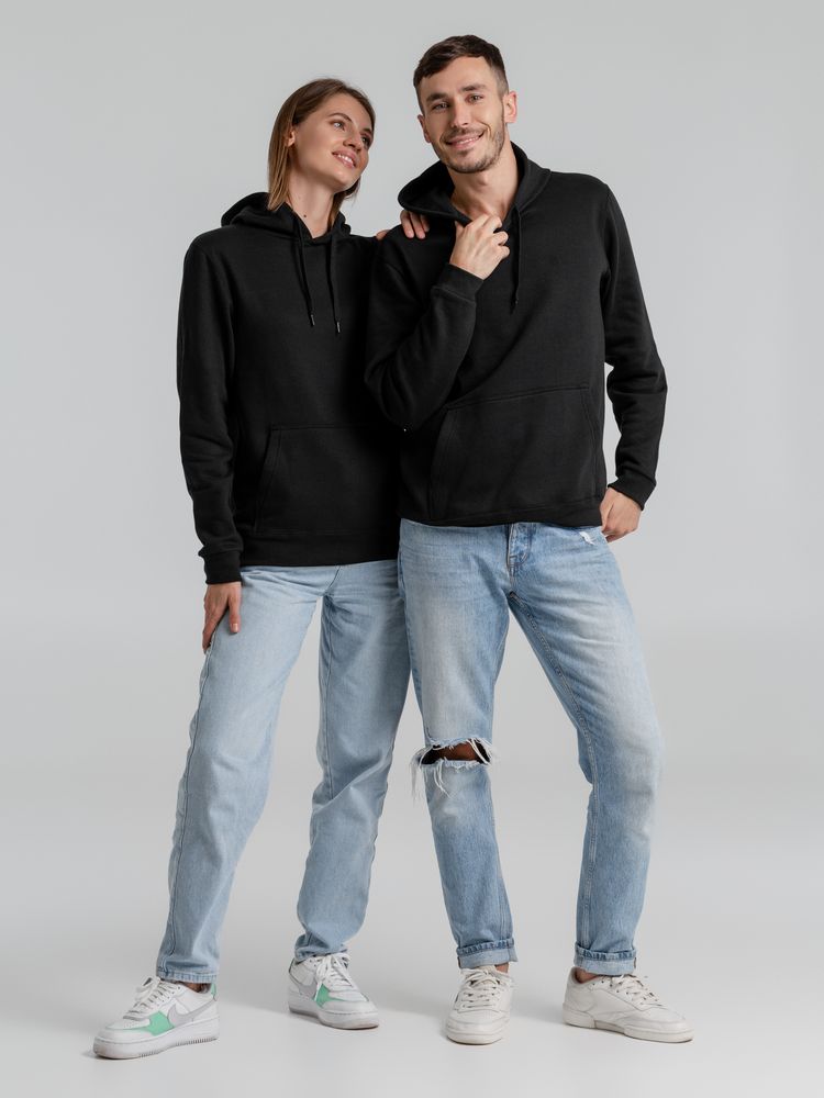 Толстовка с капюшоном Snake II черная-5