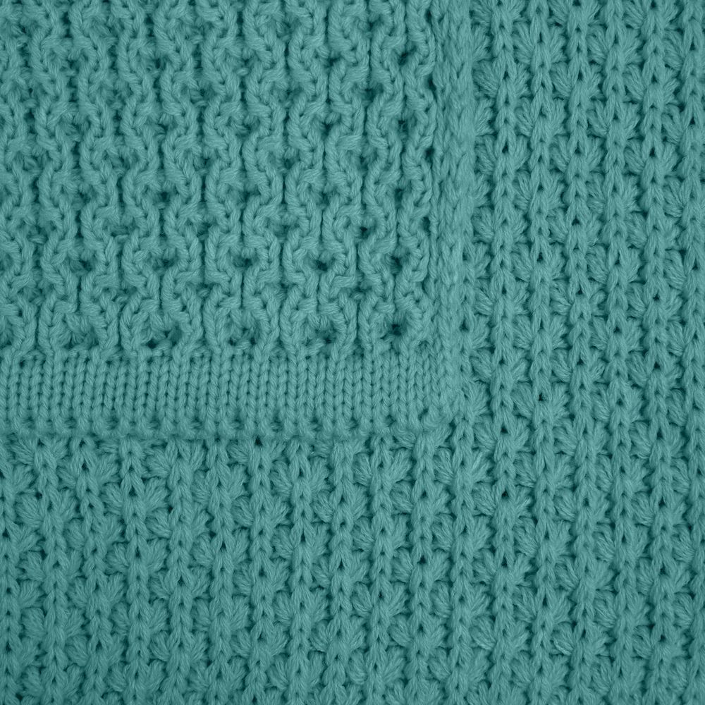 Плед Serenita, бирюзовый (тиффани)-1