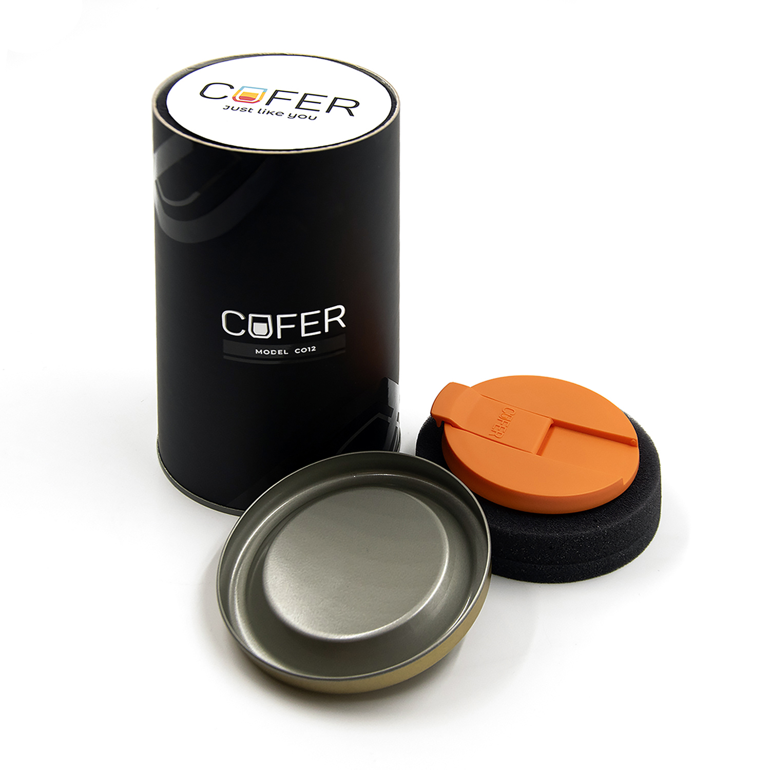 Набор Cofer Tube NEO DUO CO12s (М) black (чёрный с оранжевым)-4