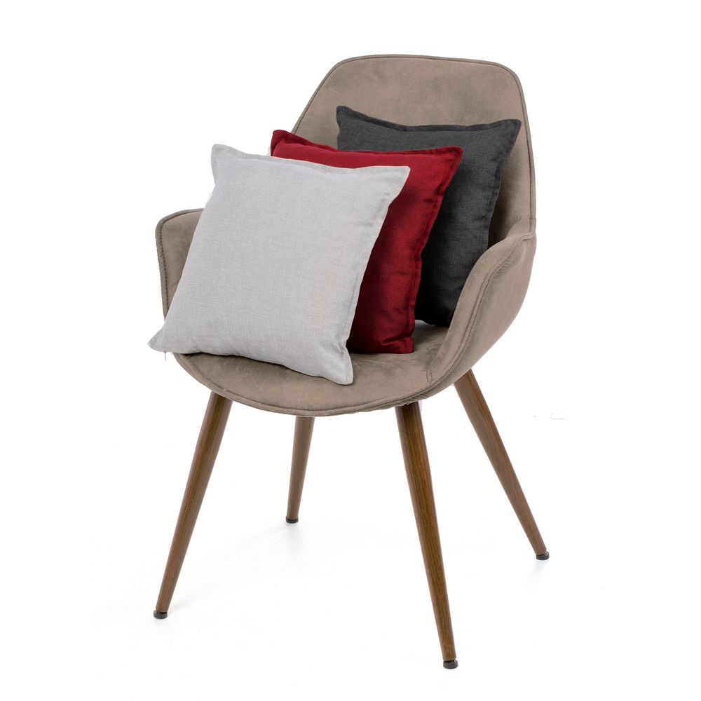 Наволочка Settle In, серая-2