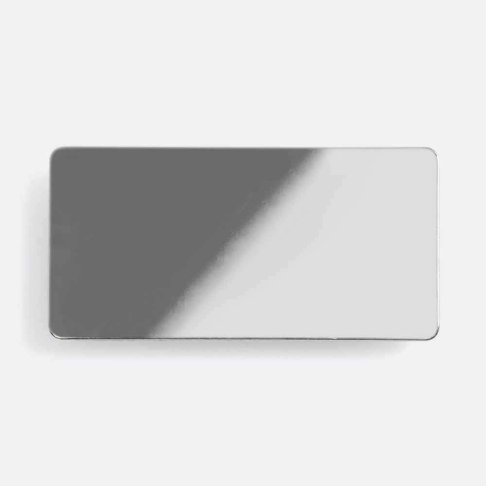 Значок Sanga Matto, серебристый глянцевый-1