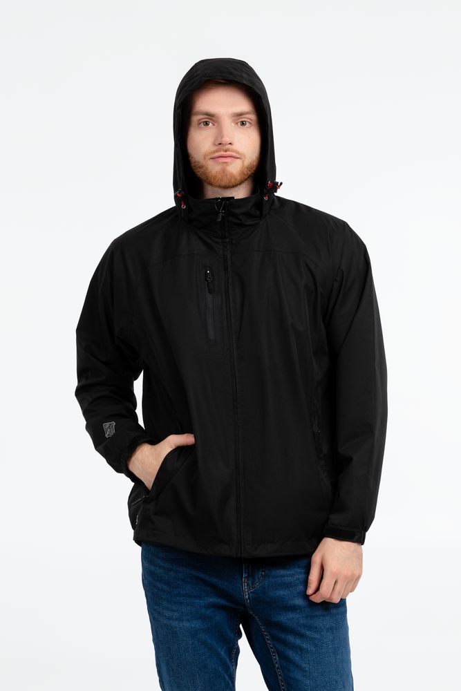Ветровка мужская Stratus, черная-12