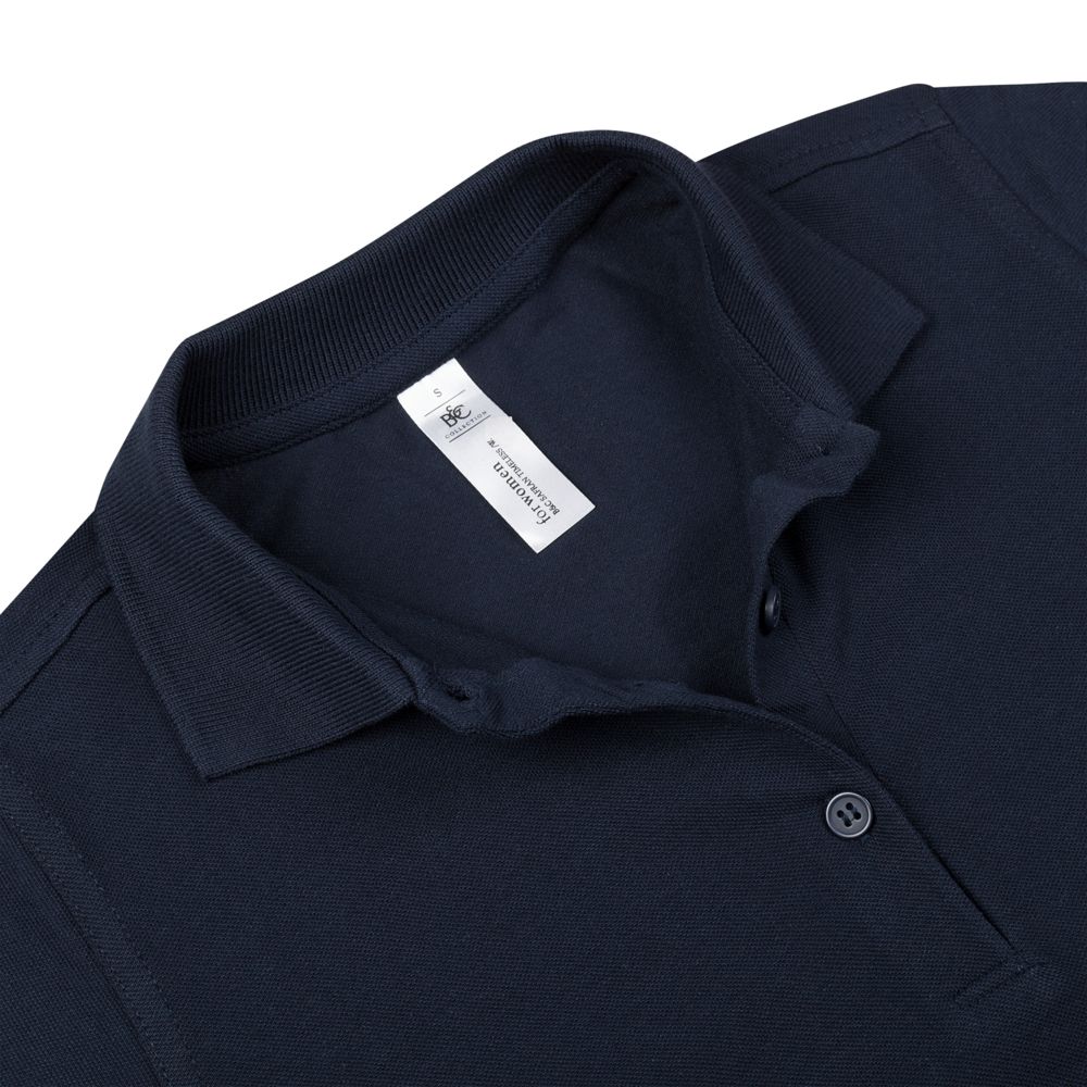 Рубашка поло женская Safran Timeless темно-синяя-3
