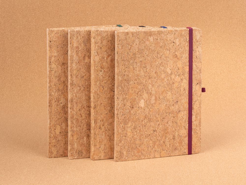 Блокнот Corkfolio, зеленый-6