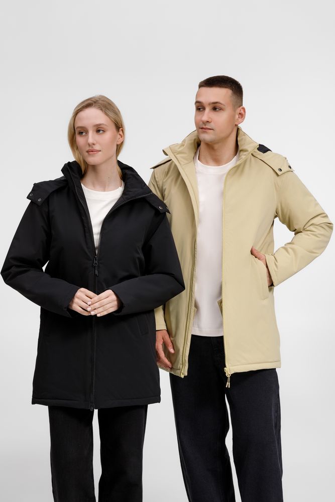 Куртка-парка унисекс Sfera, бежевая-8