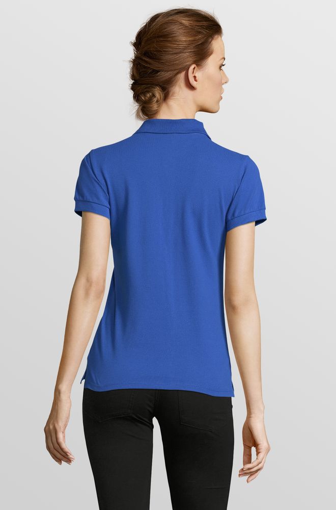 Рубашка поло женская People 210, ярко-синяя (royal)-3
