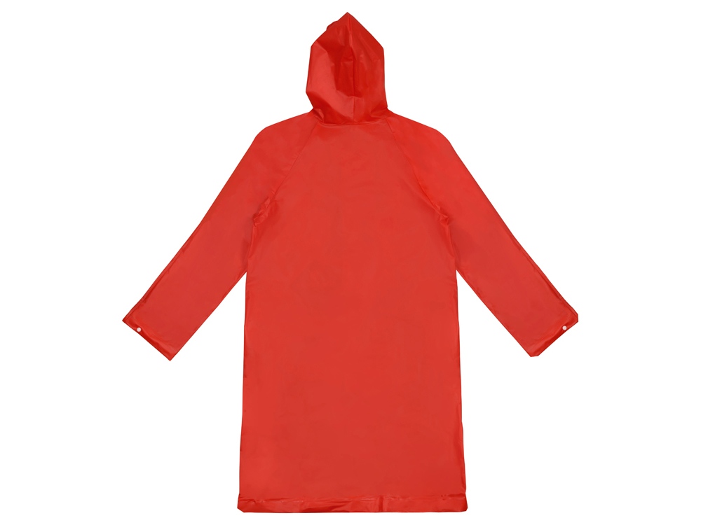 Дождевик Hawaii c чехлом унисекс, красный-3