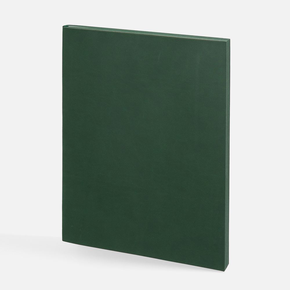 Ежедневник Flat Maxi, недатированный, зеленый, ver.2-0