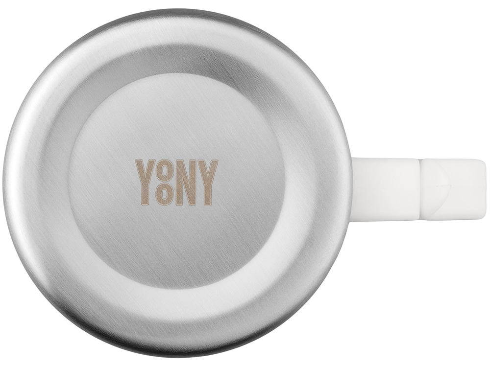 Стальная кружка с двойными стенками Climber Max, 450 мл, белый-5