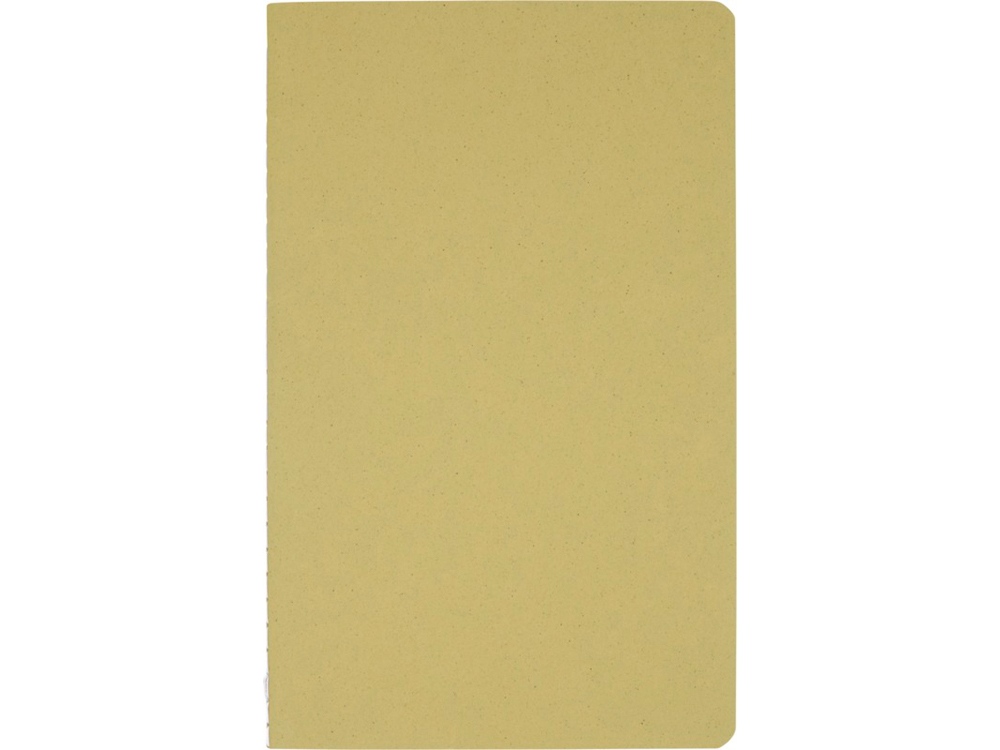 Блокнот Fabia с переплетом, изготовленный из рубленой бумаги, оливковый-1
