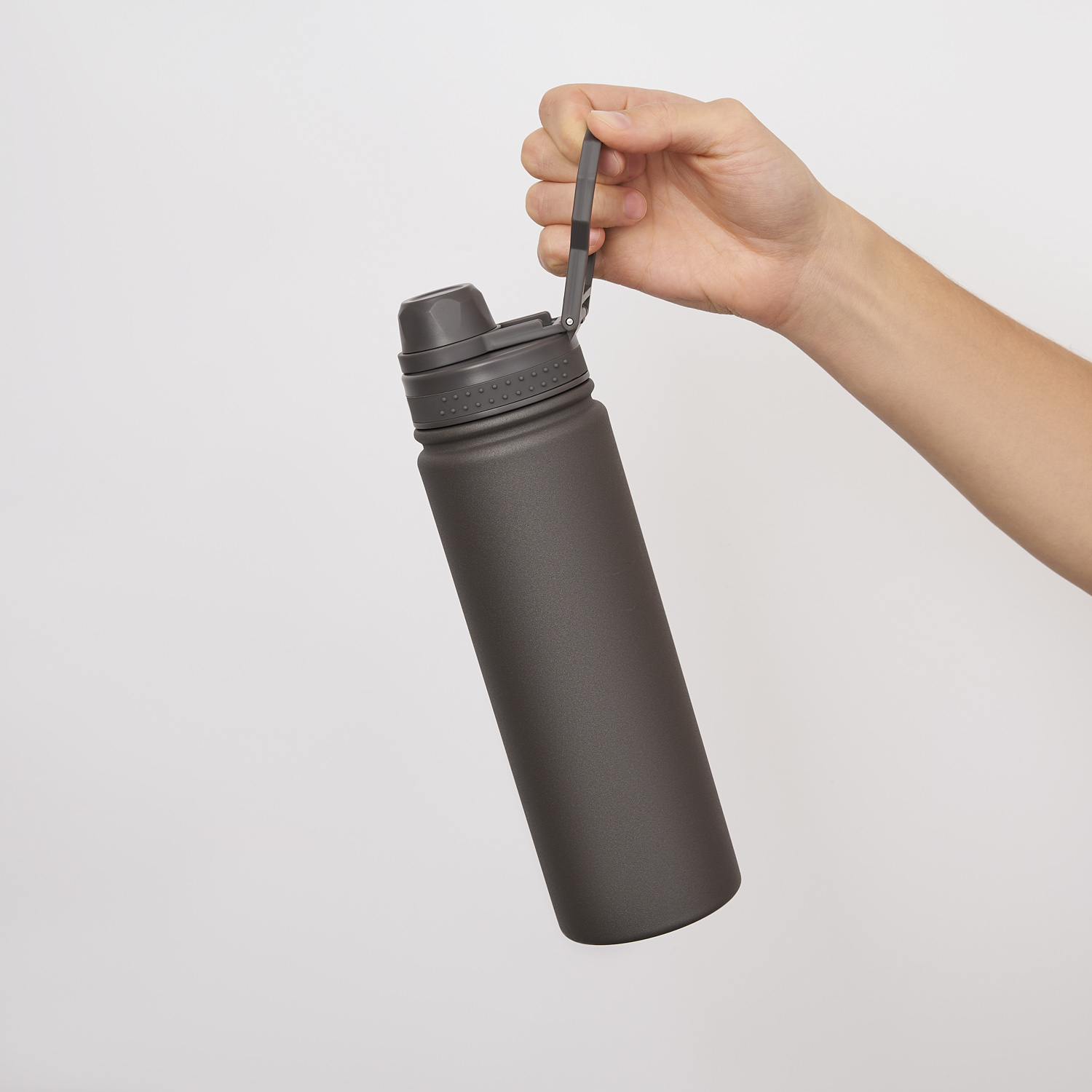 Термобутылка вакуумная герметичная Савона, серая-10