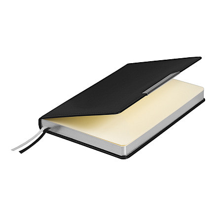 Ежедневник City Moderna Pristine А5, Чёрный/Серебряный-2