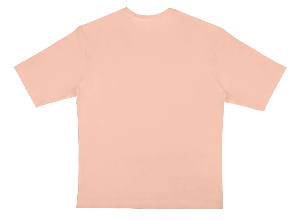 Футболка Berlin к/р оверсайз, 100% хлопок, 180гр, лососевый-13