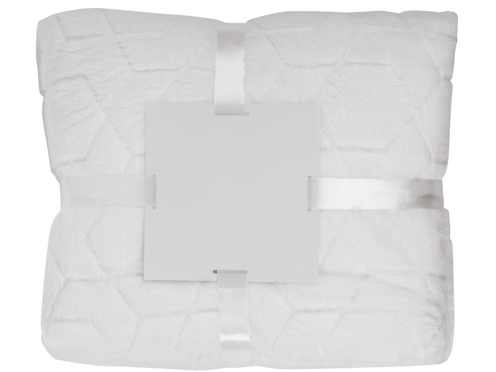 Светящийся в темноте плед Lattice белый-6