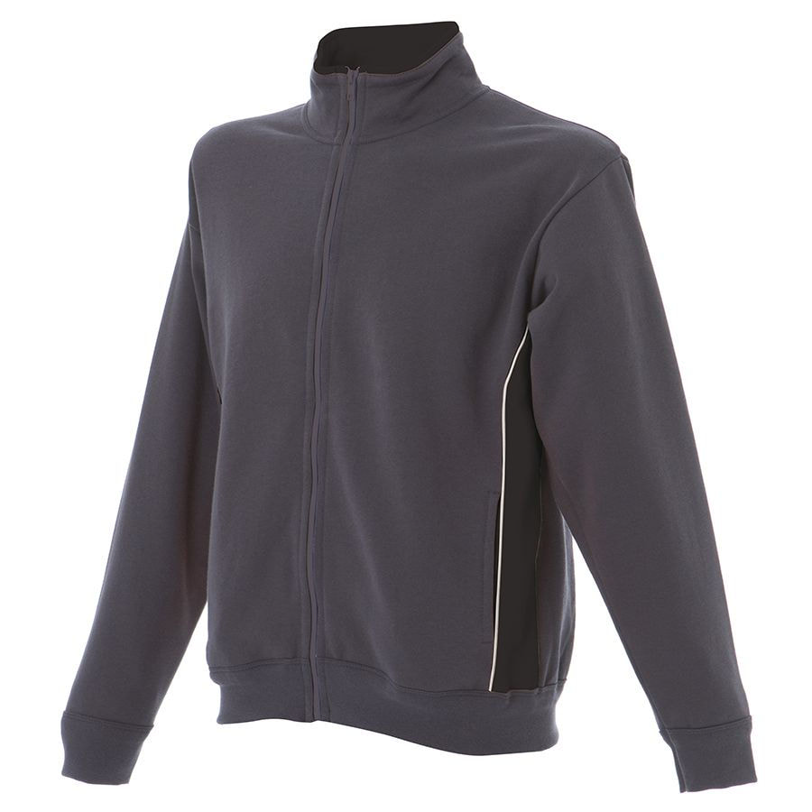 Толстовка женская MESSINA 280, серый, черный-0