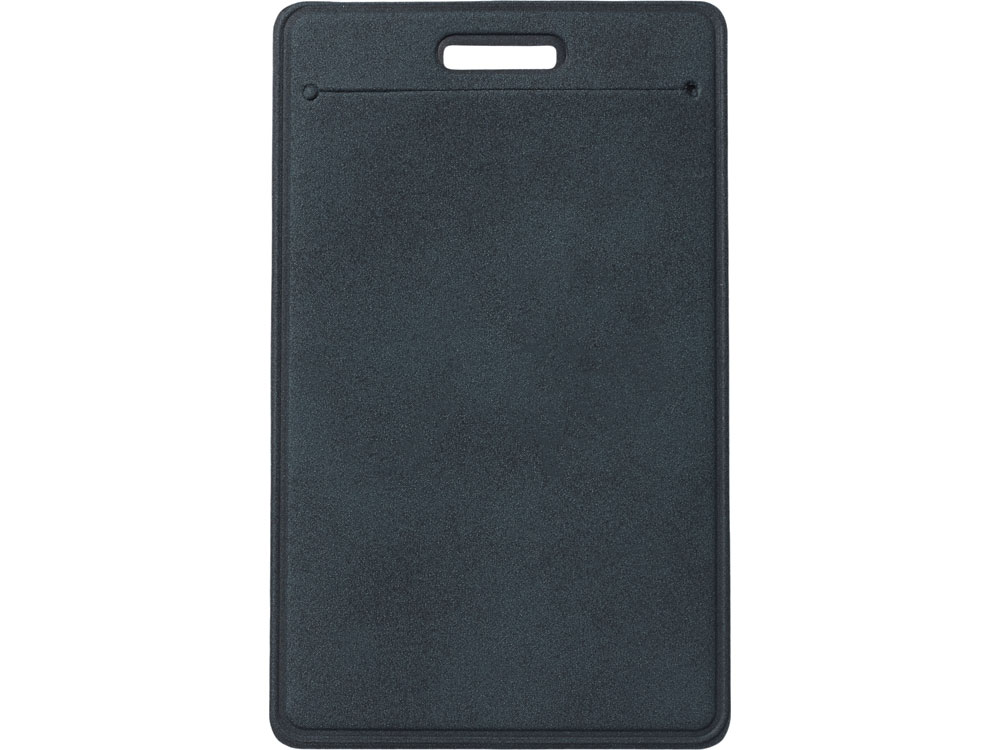 Вертикальный чехол для пропуска из экокожи Alicante, темно-синий-2