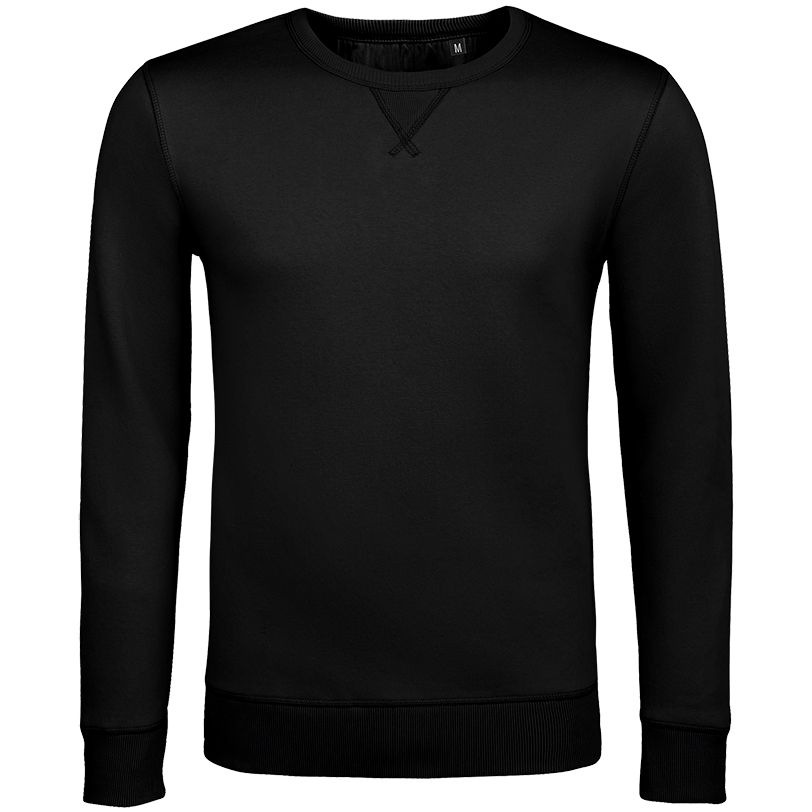 Толстовка унисекс Sully, черная-1