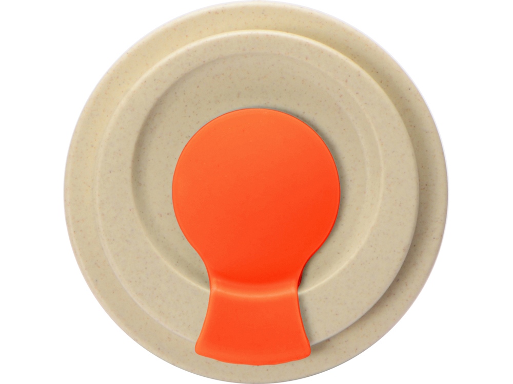 Стакан из пшеничного волокна Flava, оранжевый 021C-4