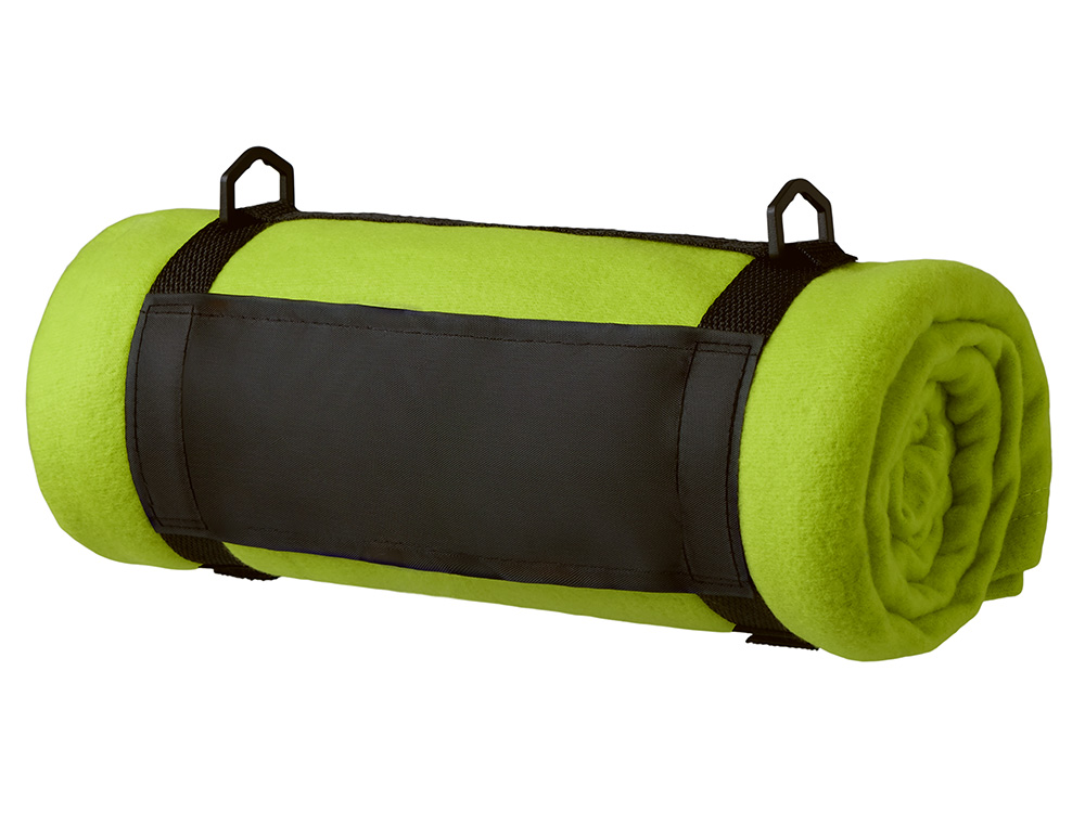 Плед Нежность с плечевым ремнем, зеленое яблоко-3