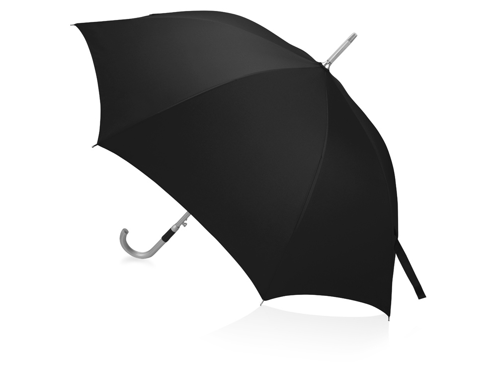 Зонт-трость полуавтоматический с алюминиевой ручкой-1