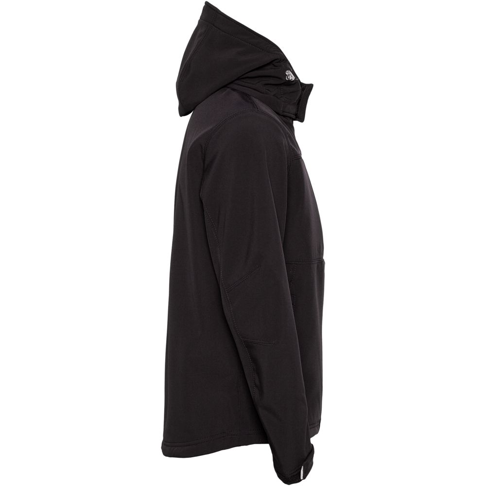 Куртка мужская Hooded Softshell черная-2